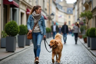 Quartier animé du centre-ville de Rennes avec ses commerces et cafés